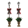 Jingle Jollys Christmas Lights 125cm Lamp Post 50 LED Fairy Light Decorations